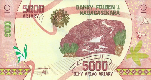 Madagaskar 5000 102 A