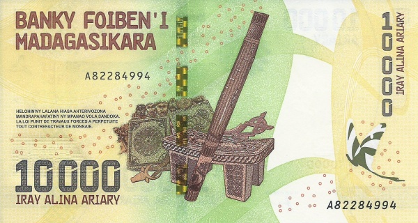 Madagaskar 10000 103a A
