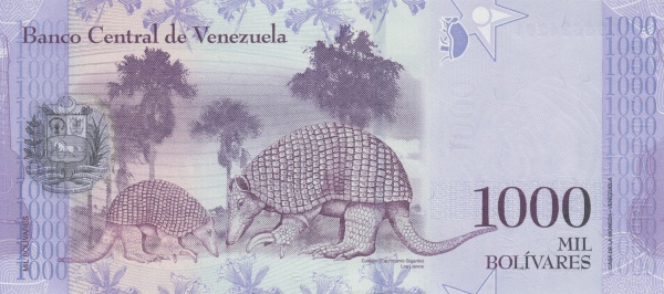 Venezuela 1000 95a R