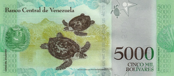 Venezuela 5000 97a R